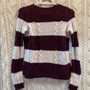 Hollister striped sweater